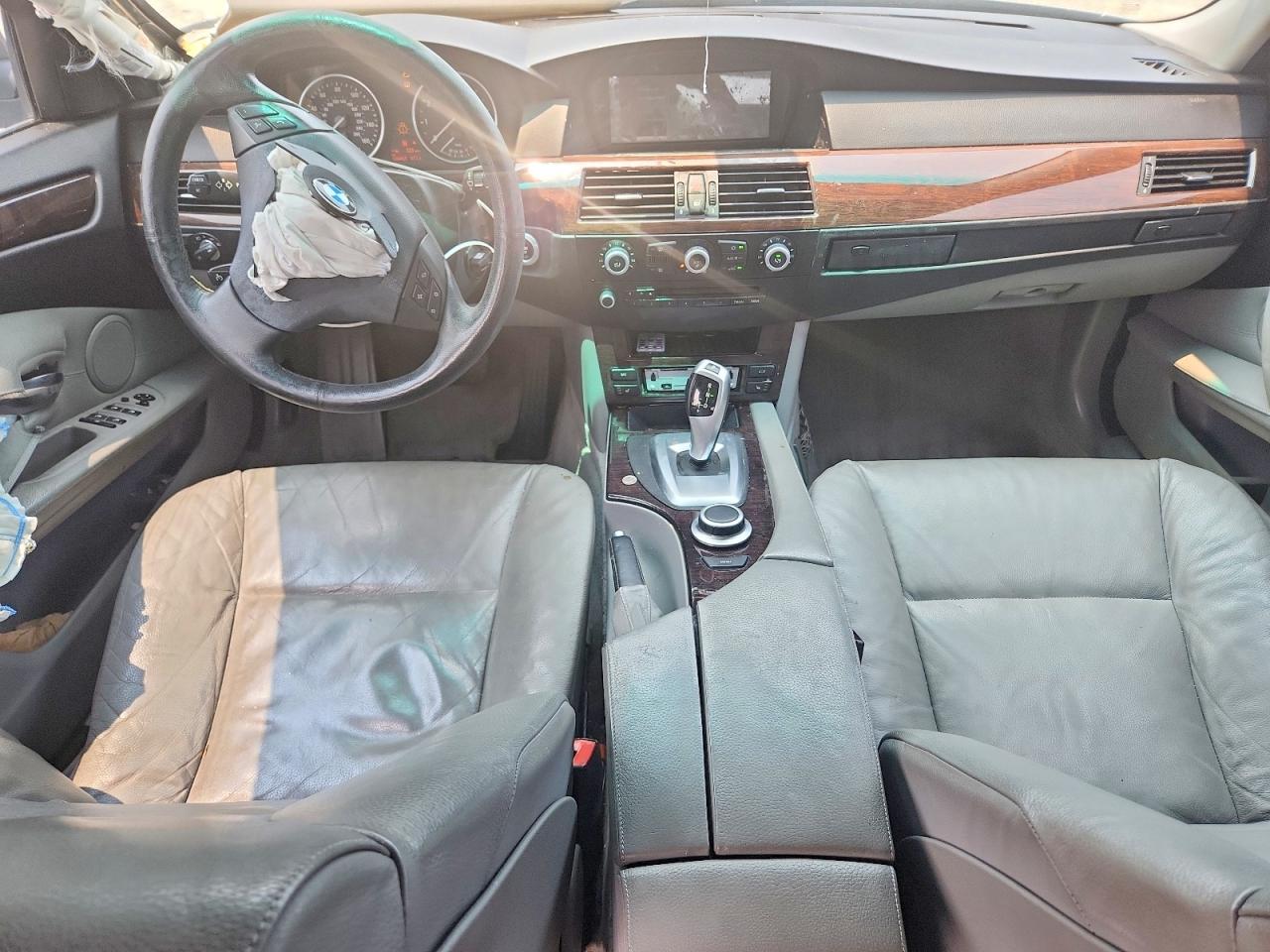 2008 Bmw 528 I Gray vin: WBANU53538CT10780