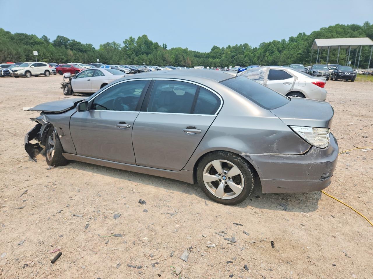 2008 Bmw 528 I Gray vin: WBANU53538CT10780