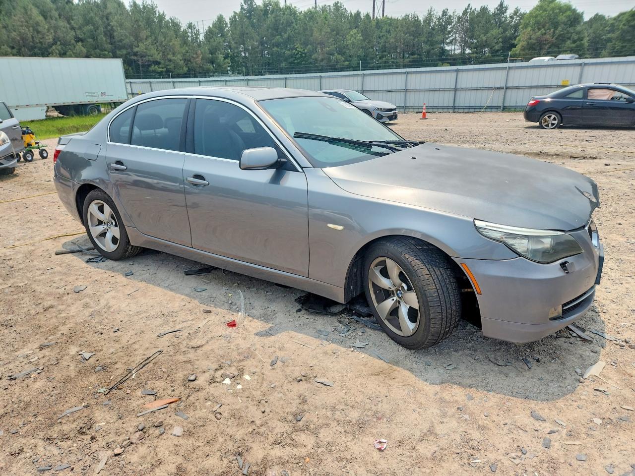 2008 Bmw 528 I Gray vin: WBANU53538CT10780