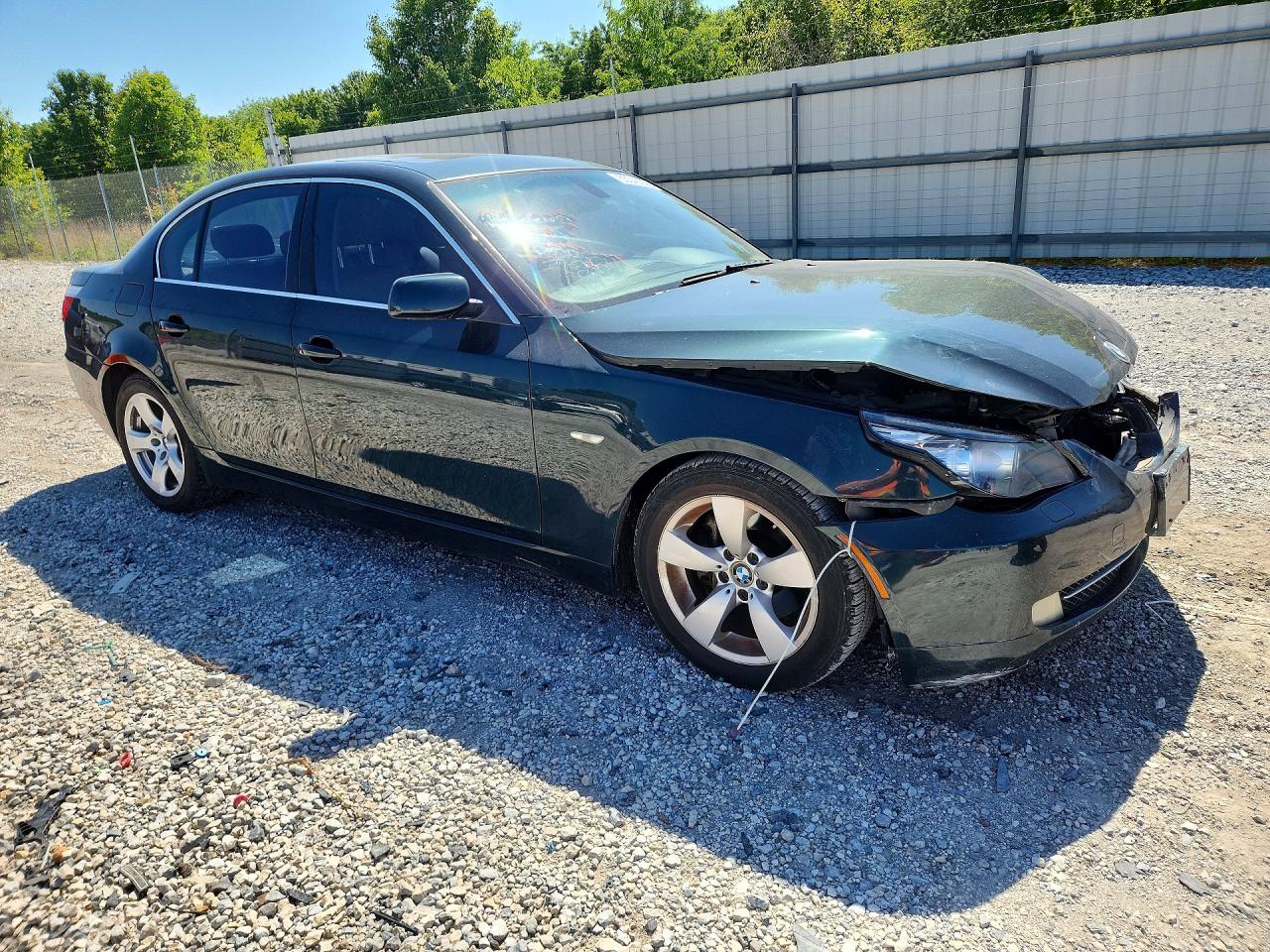 2008 Bmw 528 I Зеленый vin: WBANU53548CT07189