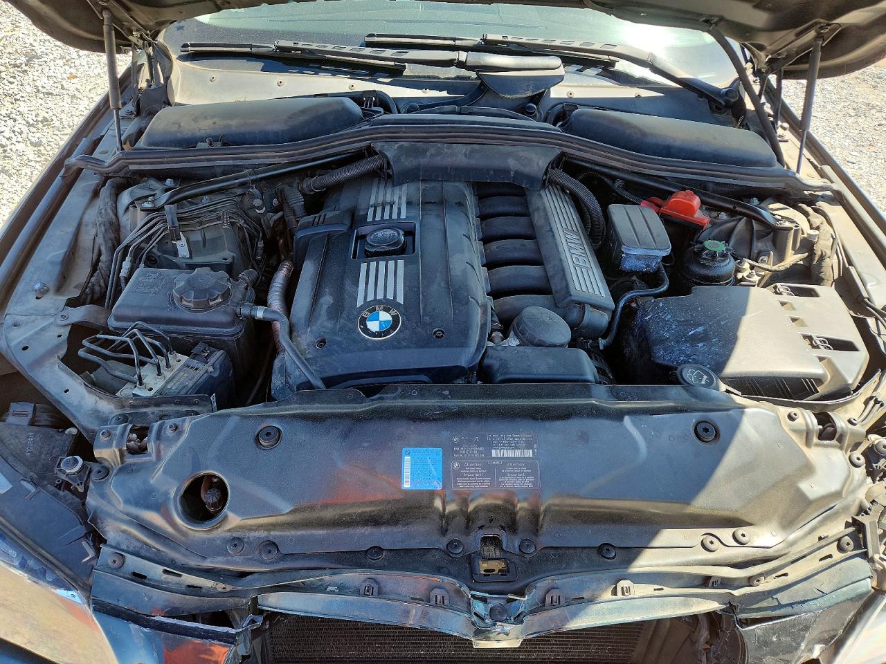 2008 Bmw 528 I Зеленый vin: WBANU53548CT07189
