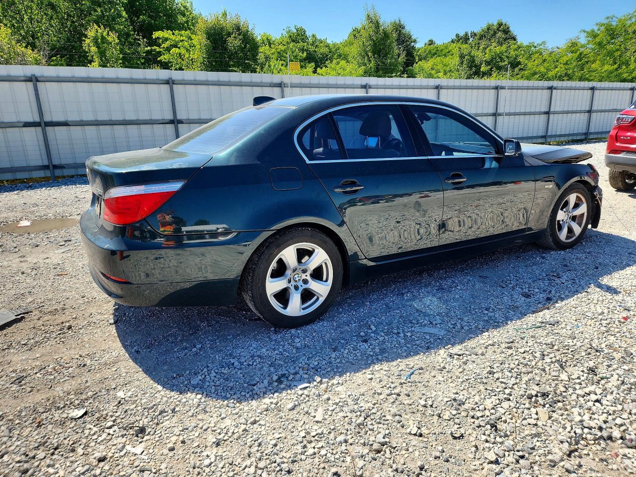 2008 Bmw 528 I Зеленый vin: WBANU53548CT07189