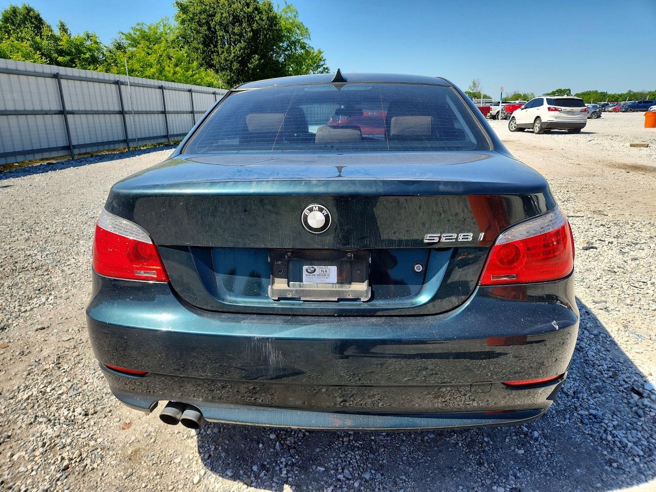 2008 Bmw 528 I Зеленый vin: WBANU53548CT07189