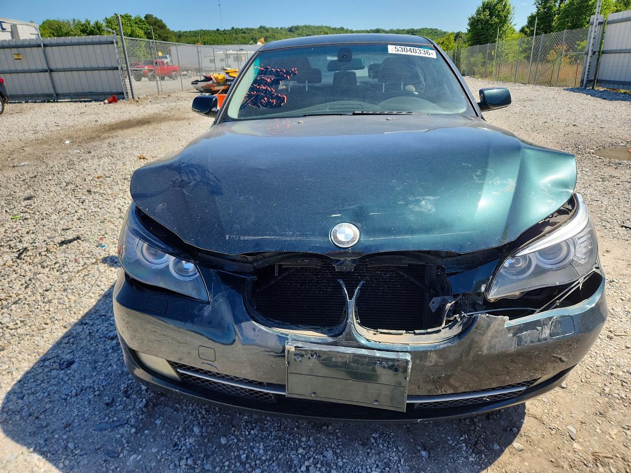 2008 Bmw 528 I Зеленый vin: WBANU53548CT07189