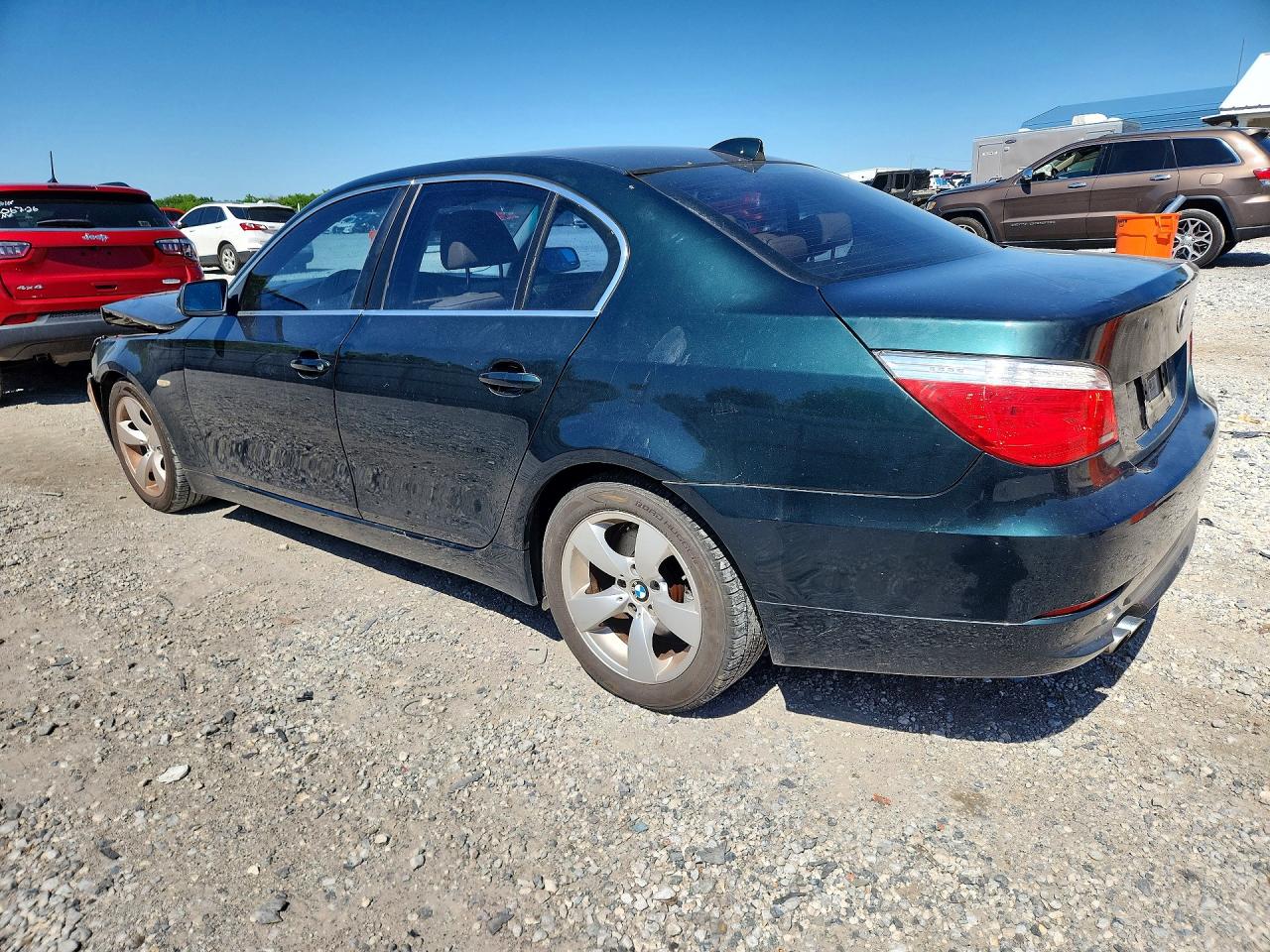2008 Bmw 528 I Зеленый vin: WBANU53548CT07189