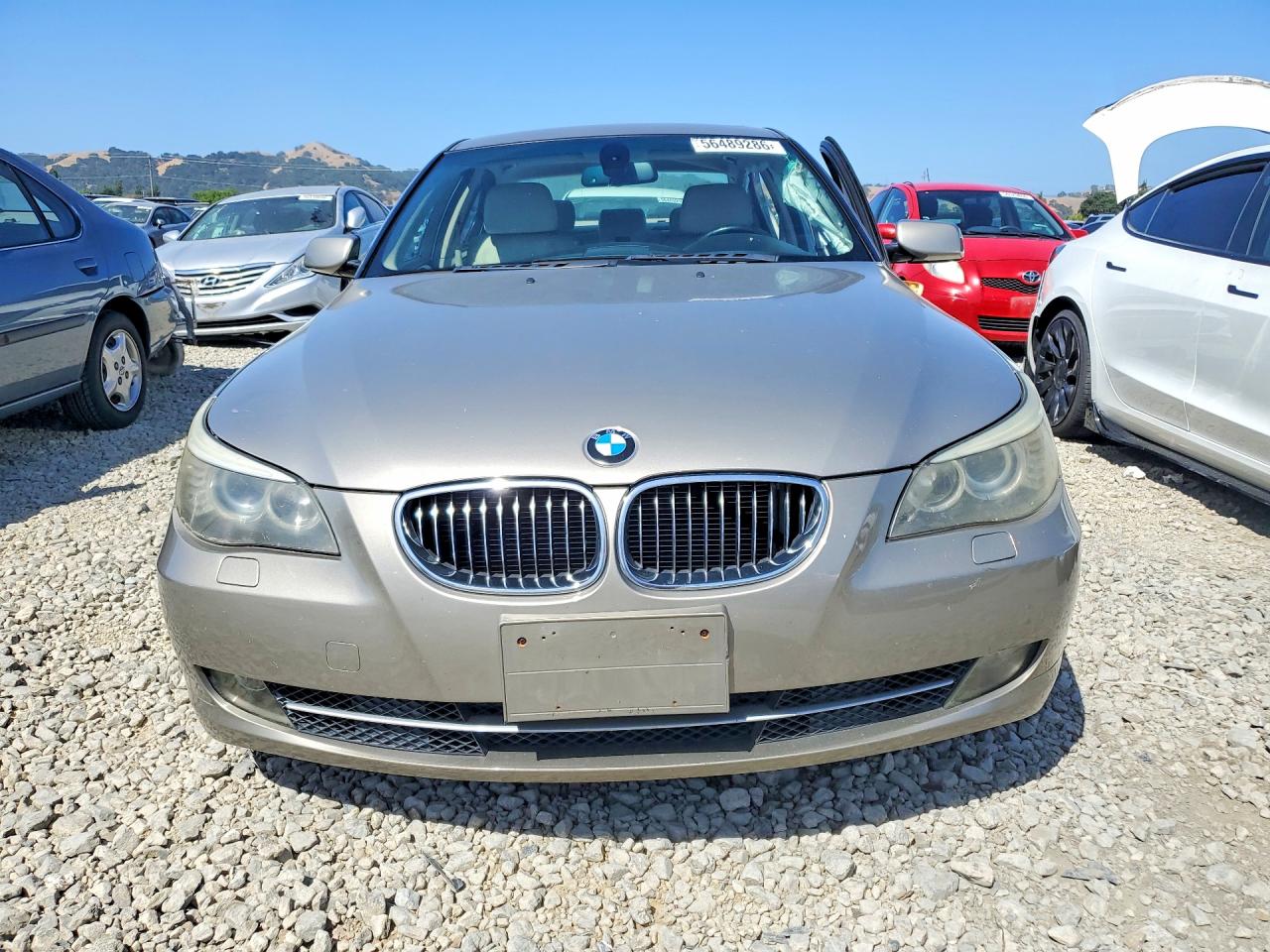 2008 Bmw 528 I Silver vin: WBANU53548CT13431