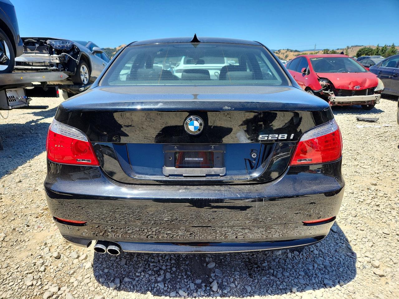 2009 Bmw 528 I Black vin: WBANU53549C117863