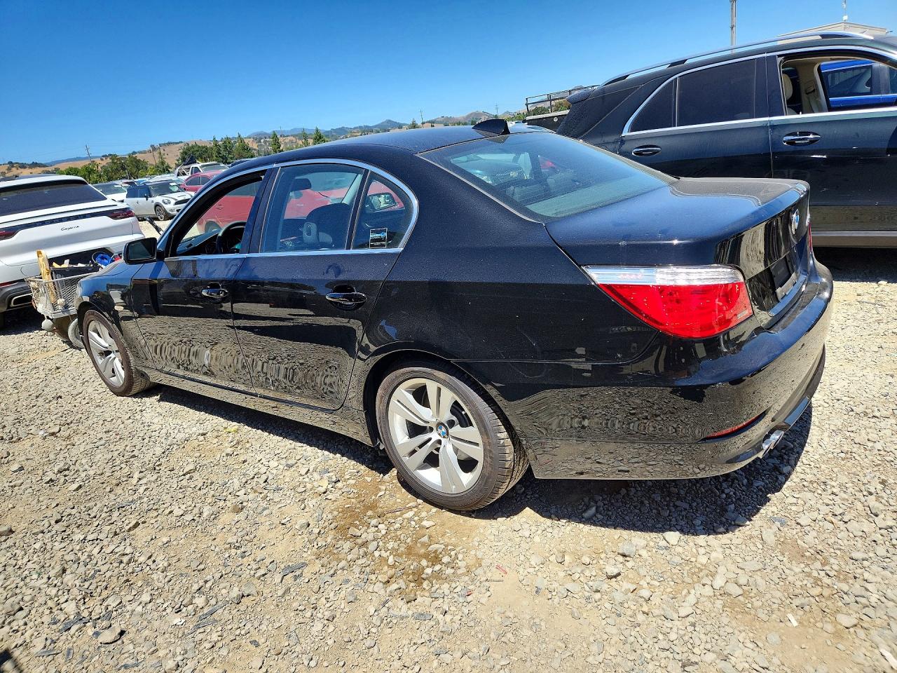 2009 Bmw 528 I Black vin: WBANU53549C117863