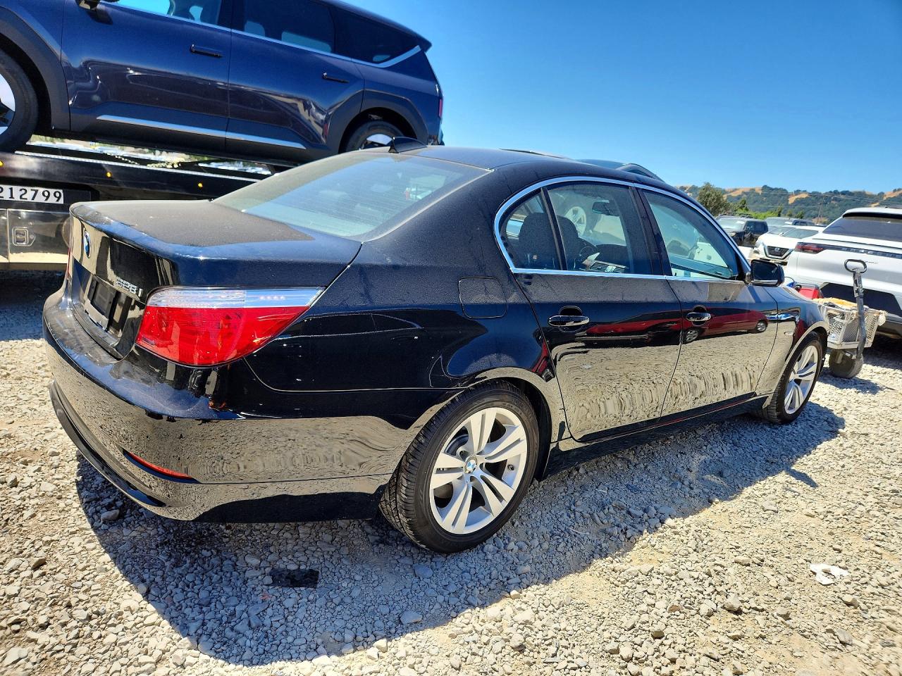 2009 Bmw 528 I Black vin: WBANU53549C117863
