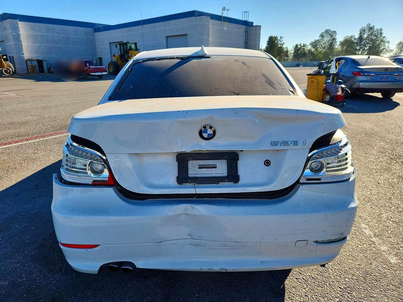2008 Bmw 528 I Белый vin: WBANU53558C114405