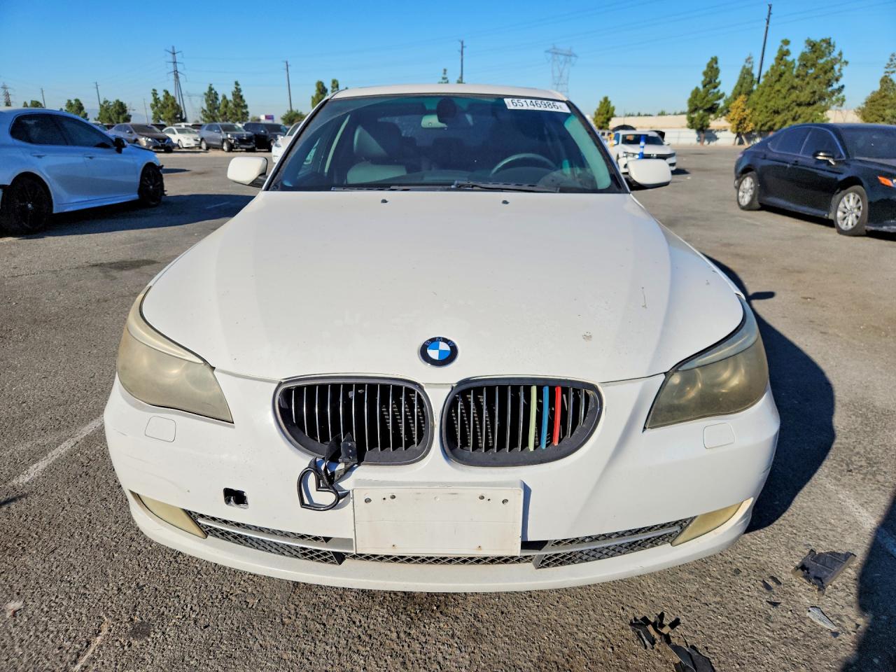 2008 Bmw 528 I Белый vin: WBANU53558C114405