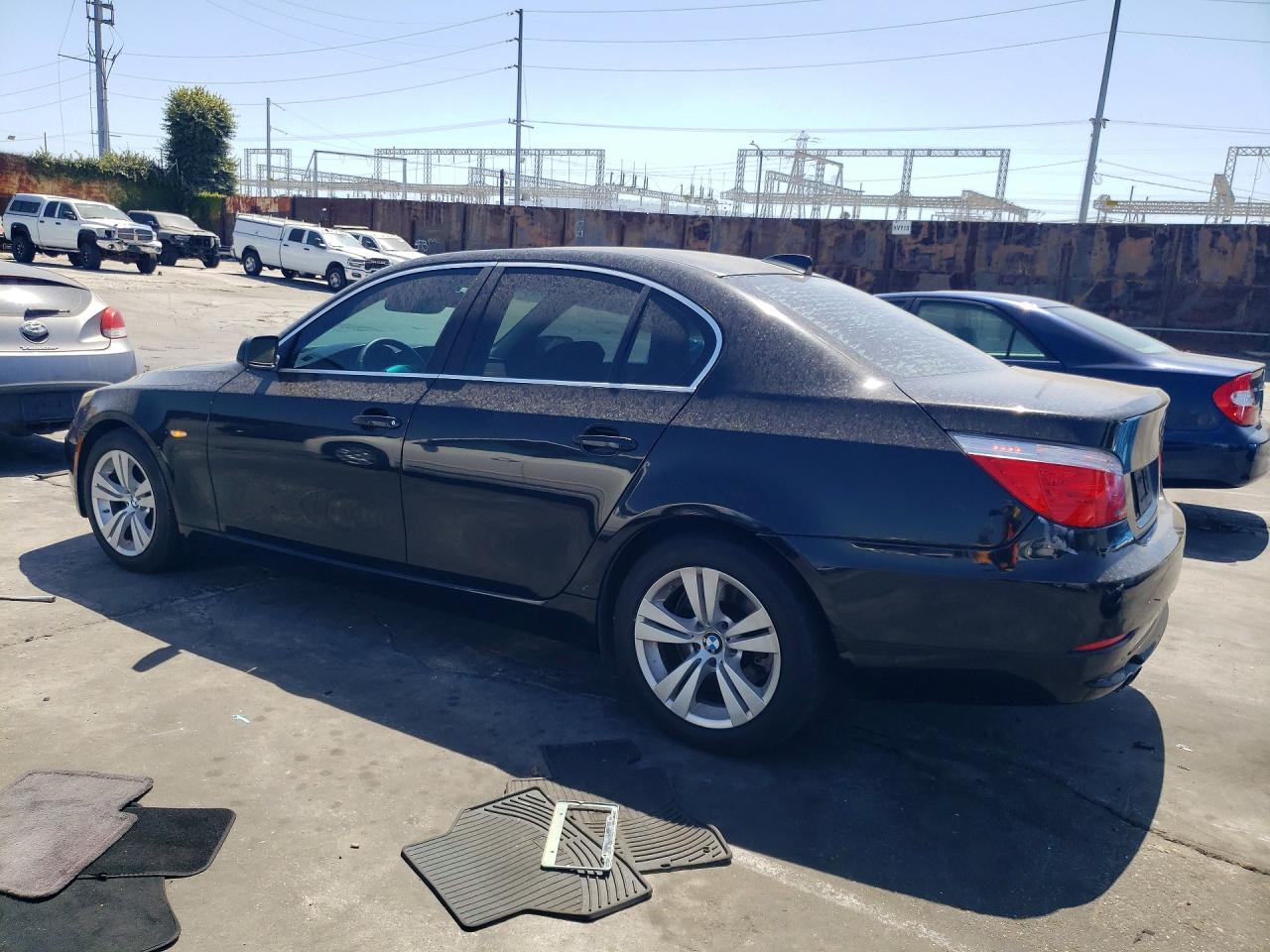 2009 Bmw 528 I Black vin: WBANU53569C117699
