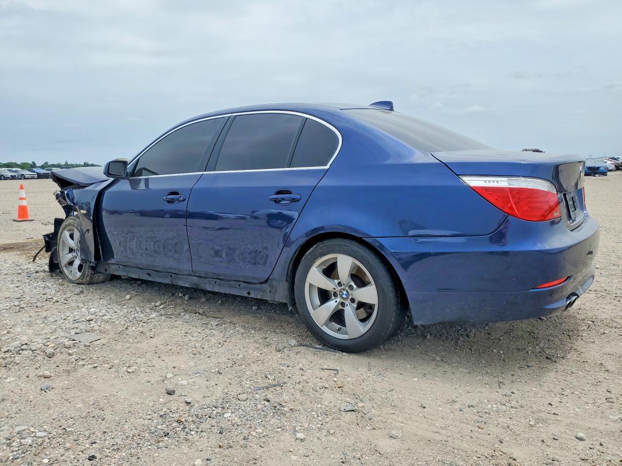 2008 Bmw 528 I Синий vin: WBANU53578CT01175