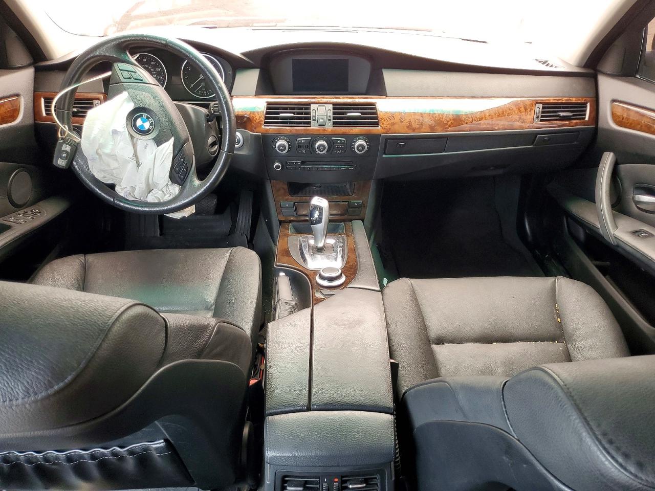 2008 Bmw 528 I Синий vin: WBANU53578CT01175