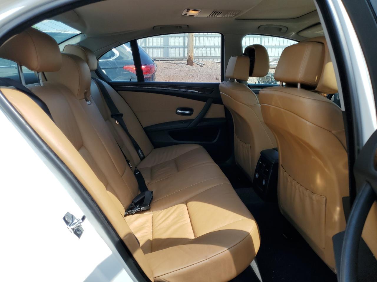 2009 Bmw 528 I White vin: WBANU53579C120532