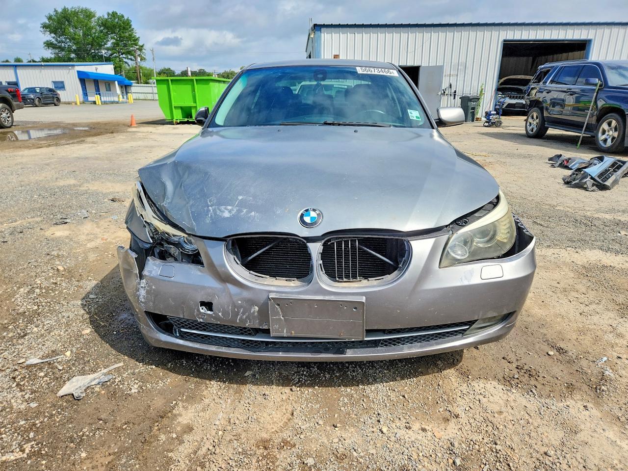 2008 Bmw 528 I Gray vin: WBANU53588CT10645