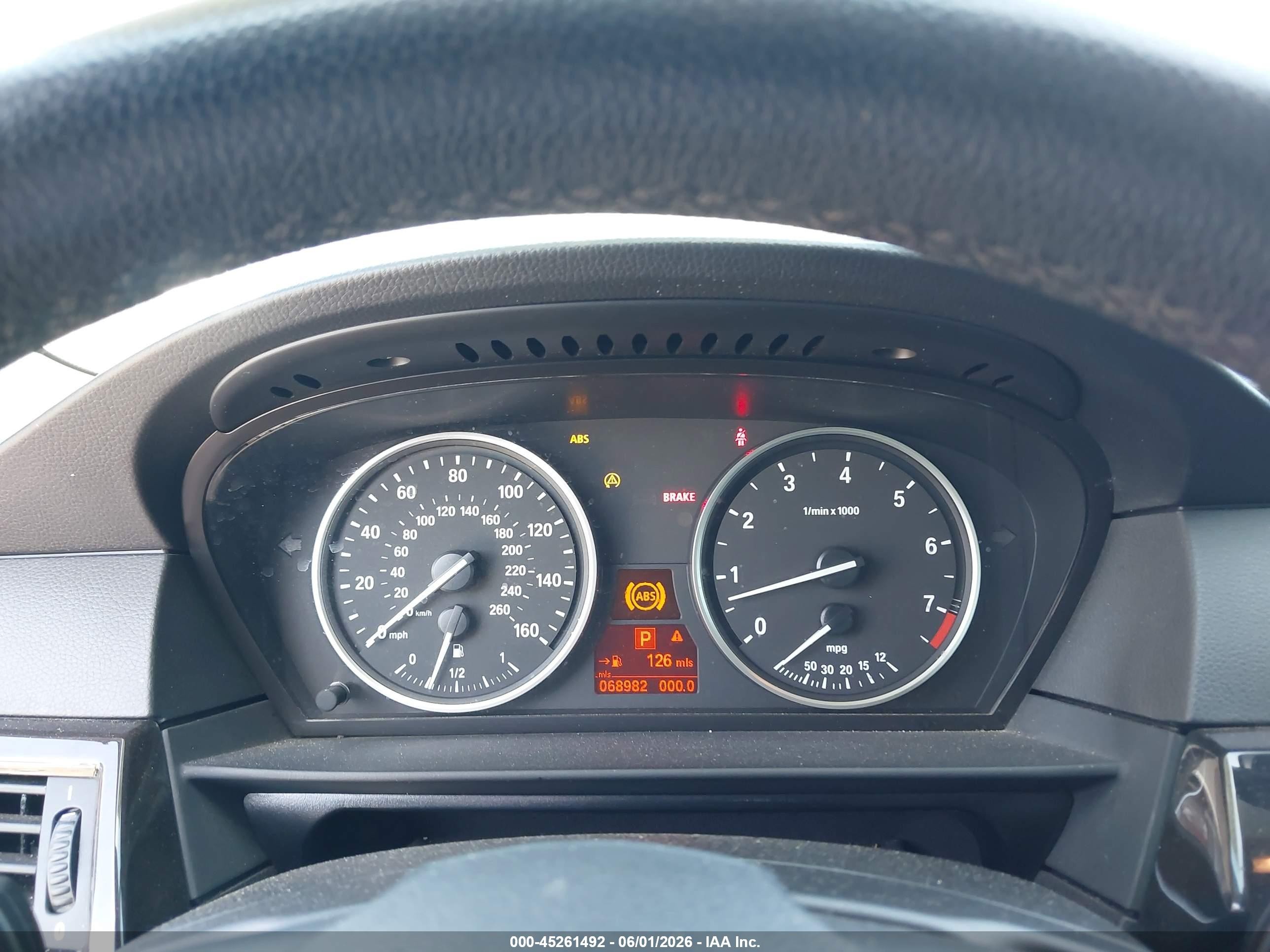 2008 Bmw 528i   Gray vin: WBANU53588CT16865