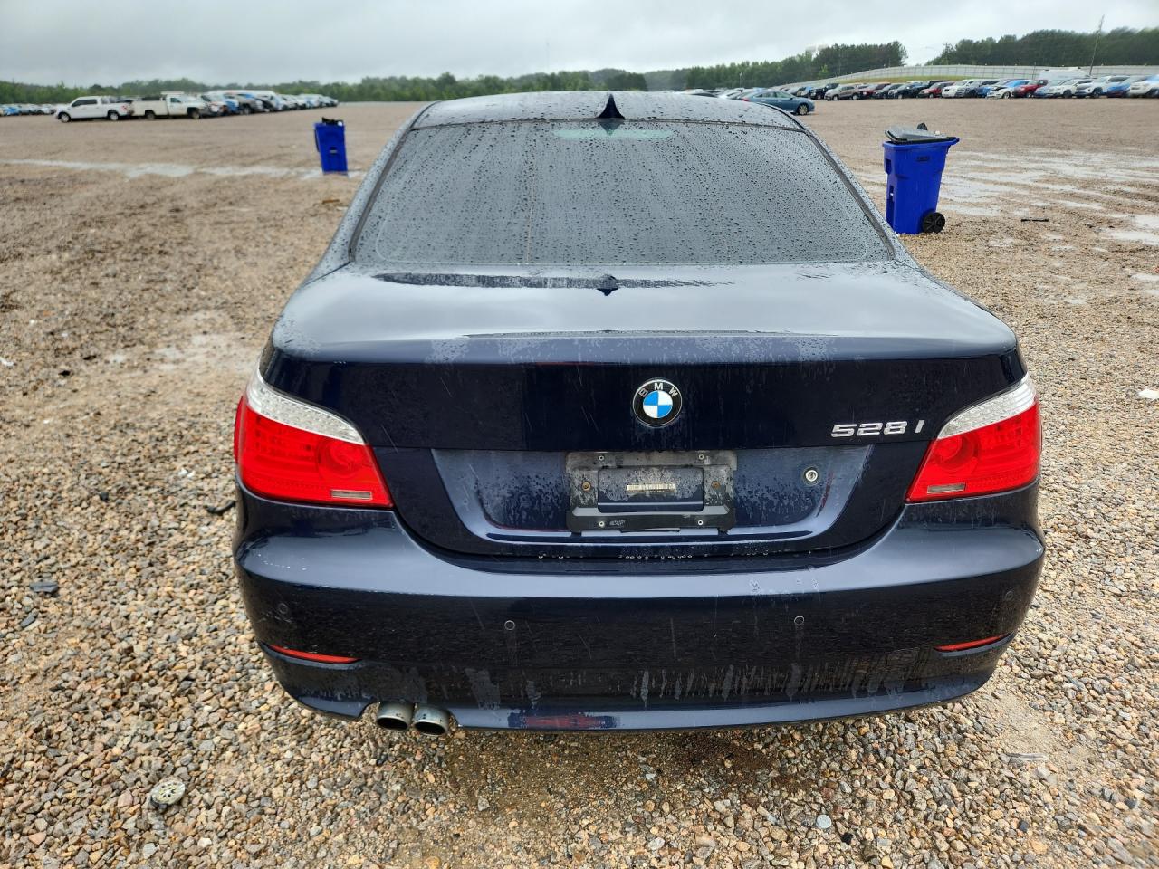 2008 Bmw 528 I Blue vin: WBANU53598C112978