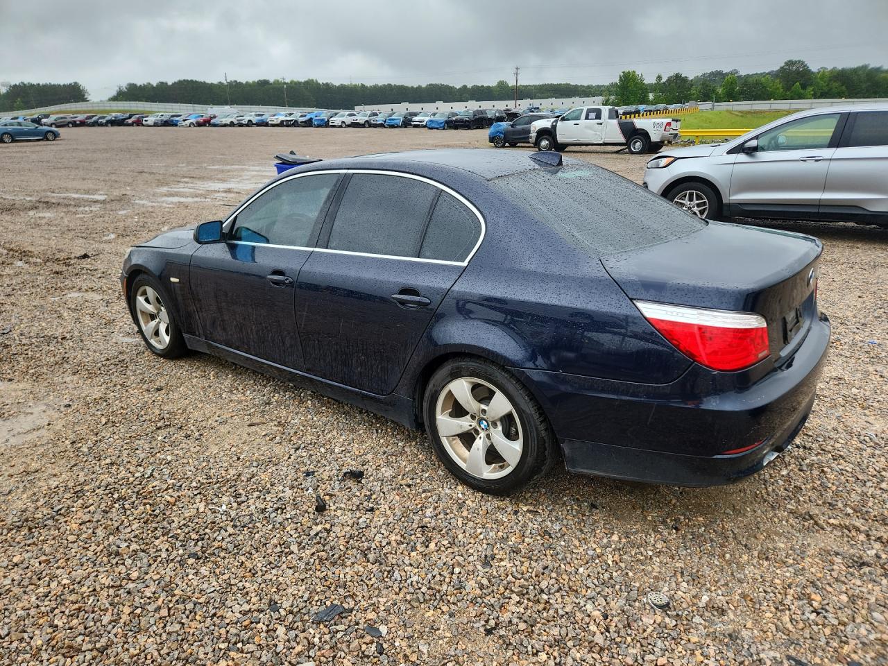 2008 Bmw 528 I Blue vin: WBANU53598C112978