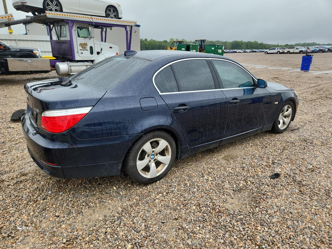 2008 Bmw 528 I Blue vin: WBANU53598C112978