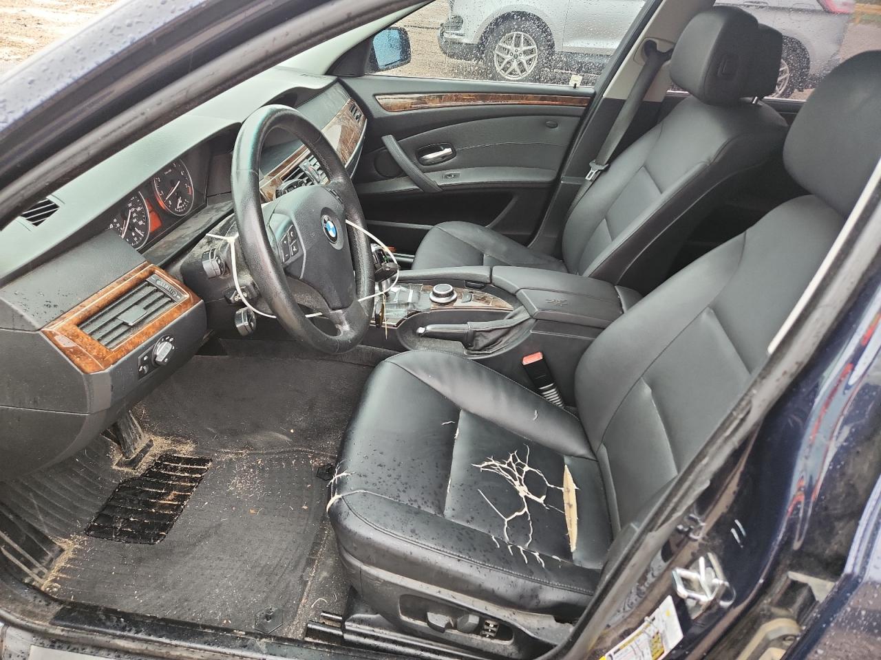 2008 Bmw 528 I Blue vin: WBANU53598C112978
