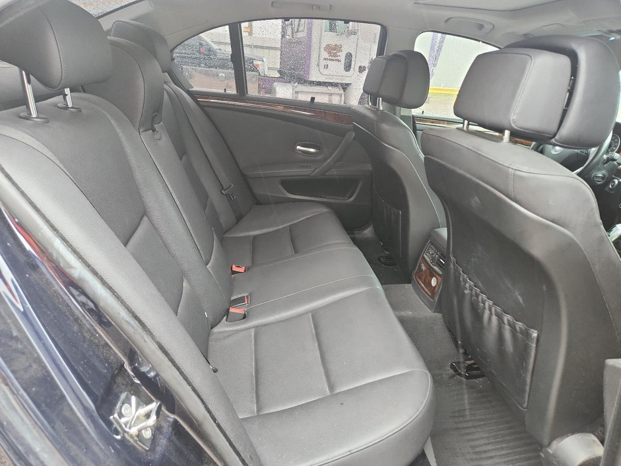 2008 Bmw 528 I Blue vin: WBANU53598C112978