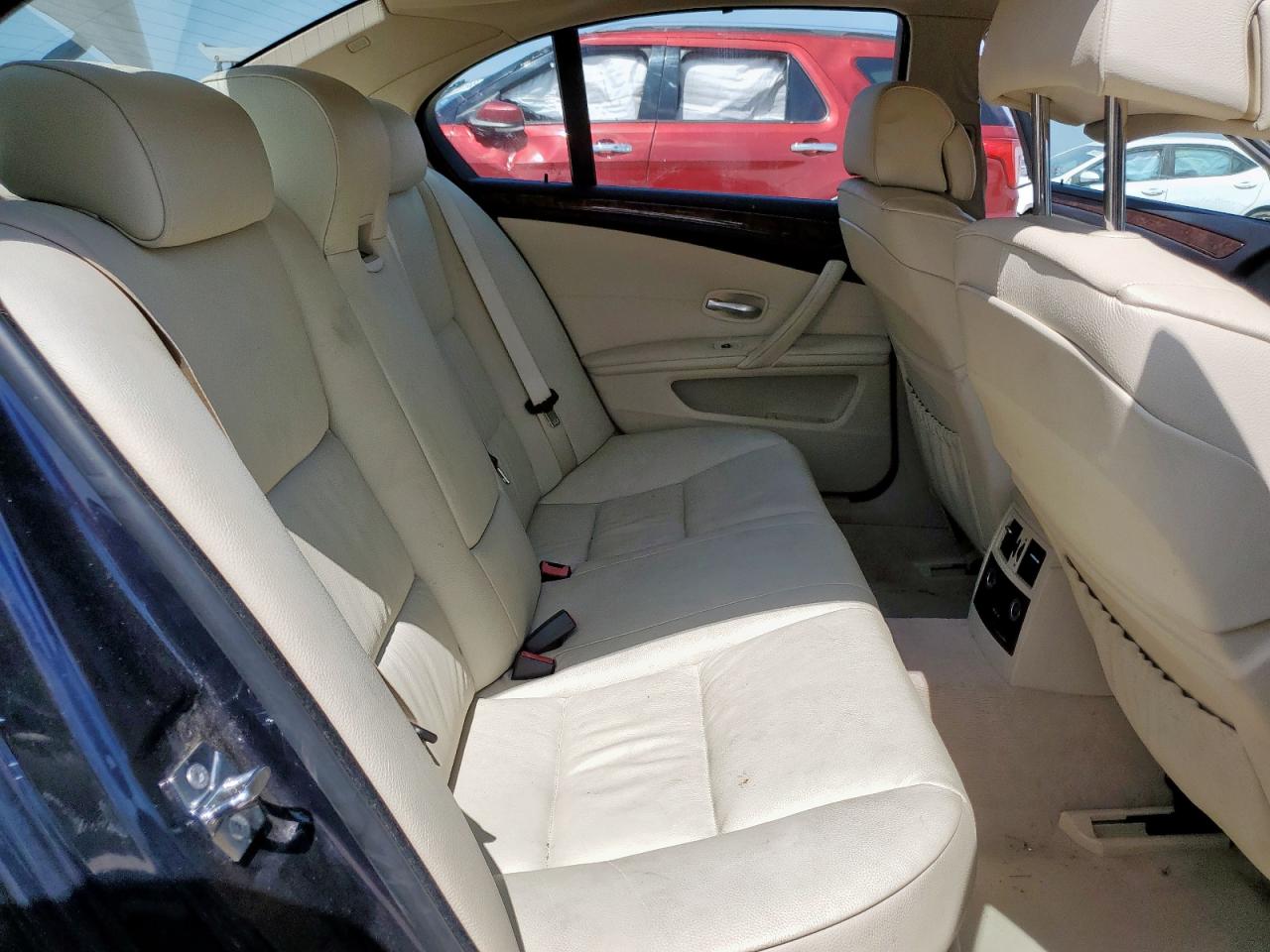 2008 Bmw 528 I Blue vin: WBANU535X8CT08685