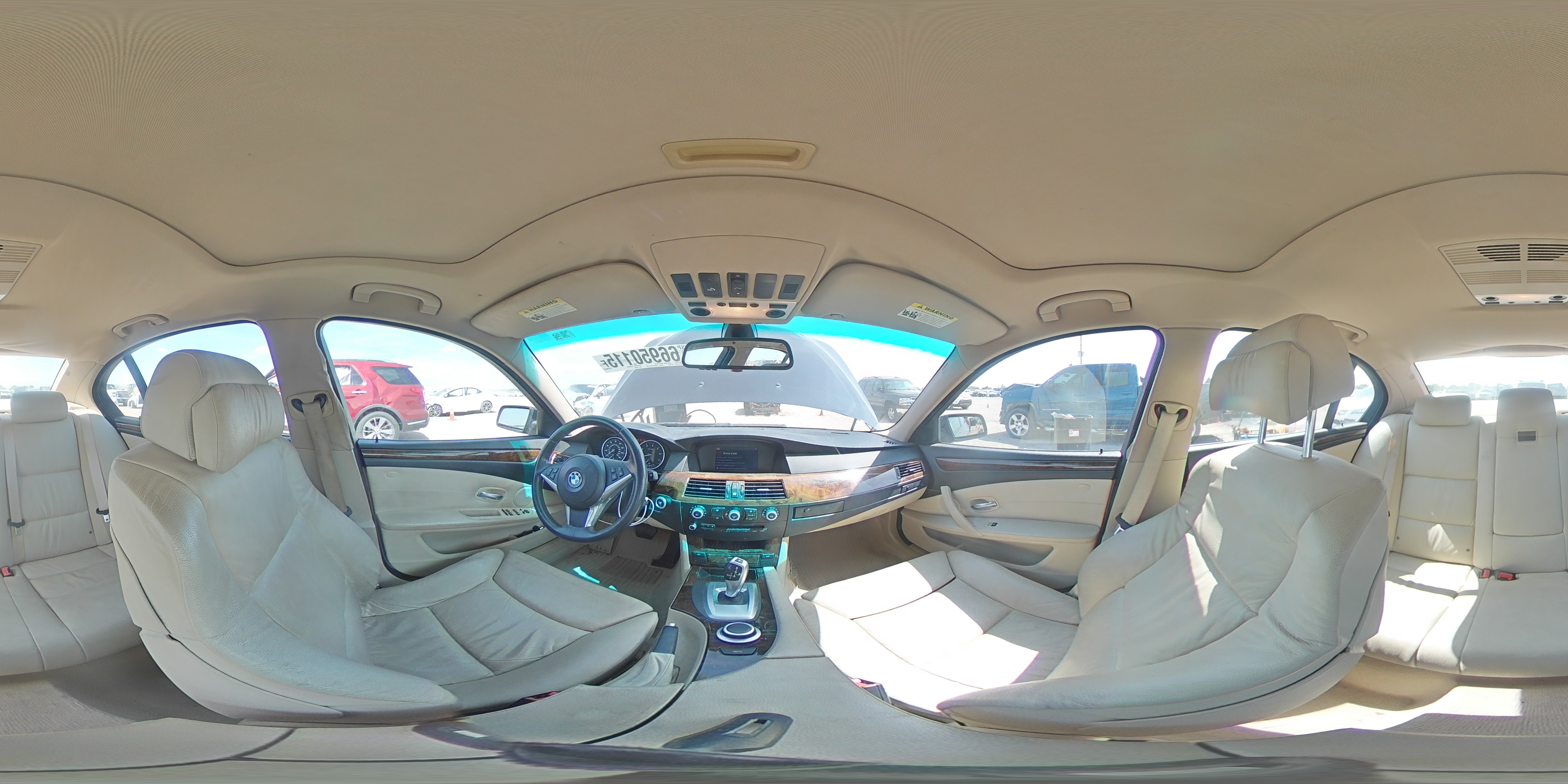 2008 Bmw 528 I Blue vin: WBANU535X8CT08685