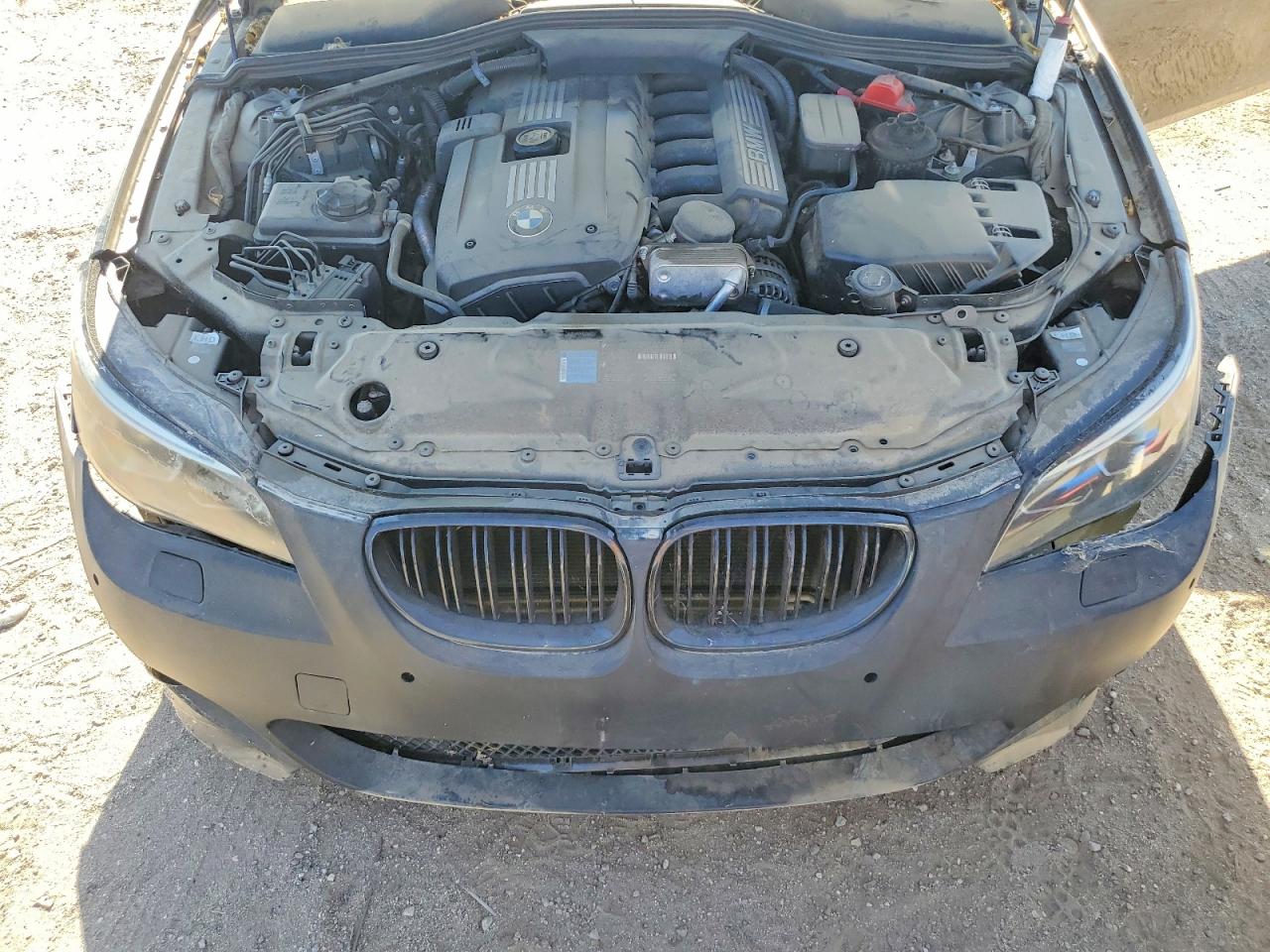 2008 Bmw 528 I Black vin: WBANU535X8CT17421