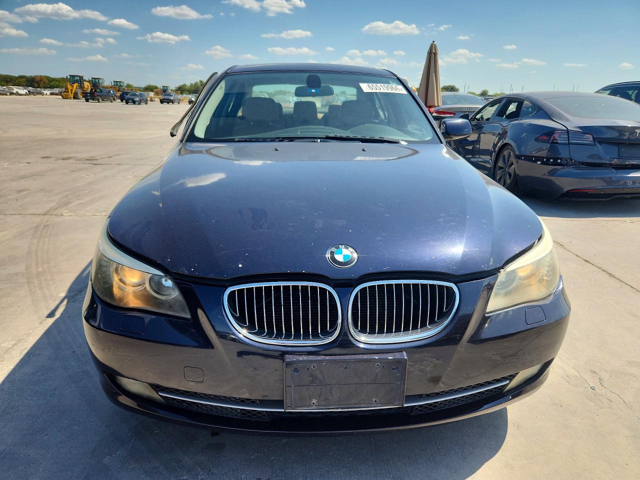 2010 Bmw 528 I Blue vin: WBANU5C50AC128749