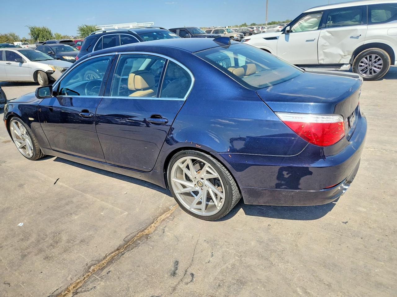 2010 Bmw 528 I Blue vin: WBANU5C50AC128749
