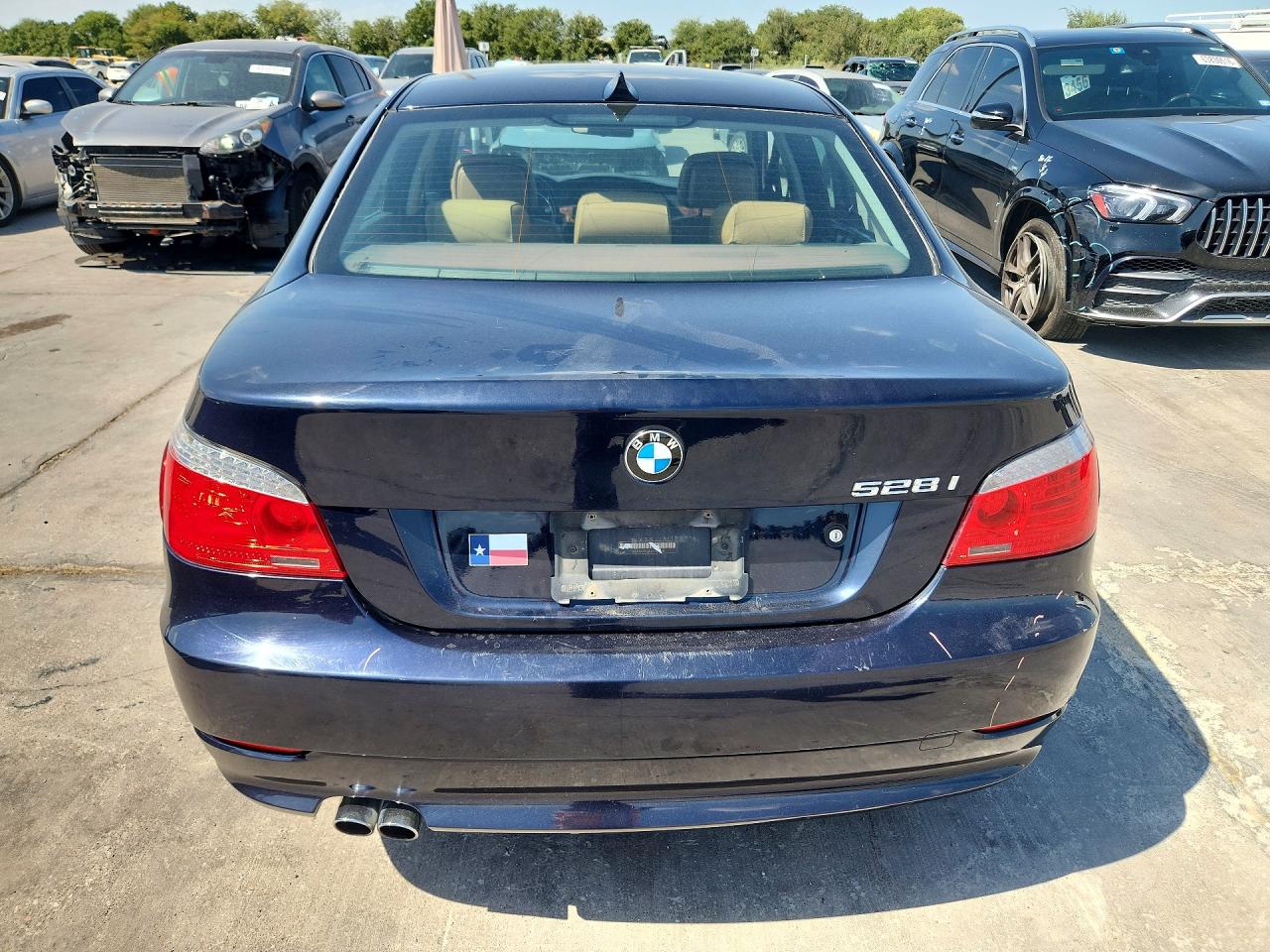 2010 Bmw 528 I Blue vin: WBANU5C50AC128749