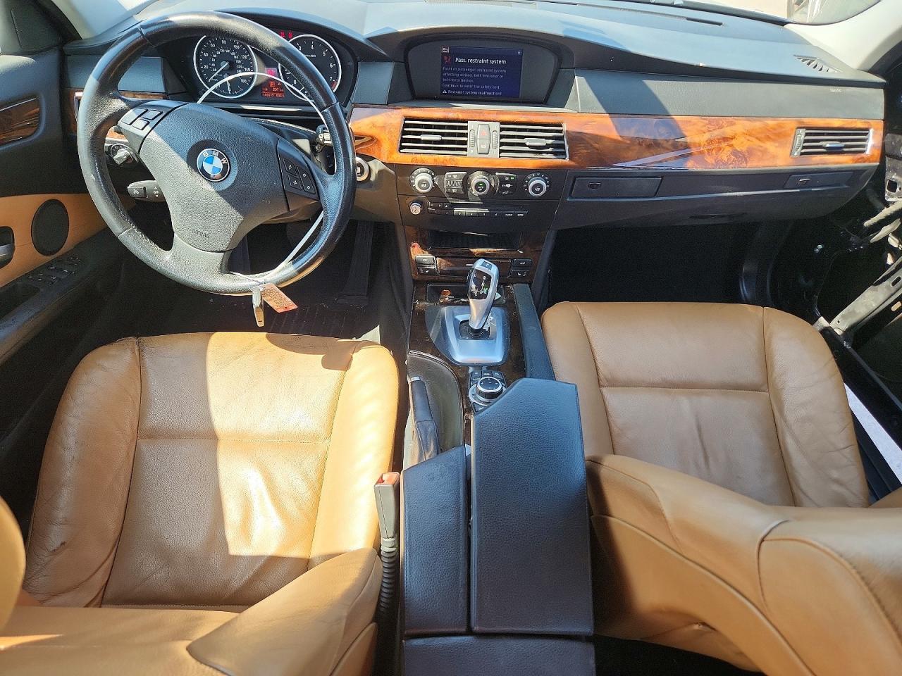2010 Bmw 528 I Blue vin: WBANU5C50AC128749