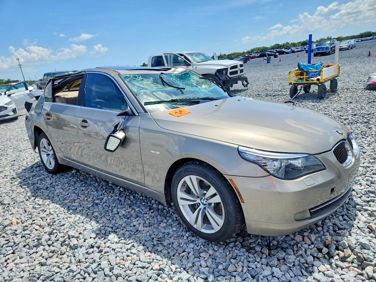 2010 Bmw 528 I Tan vin: WBANU5C51AC365475
