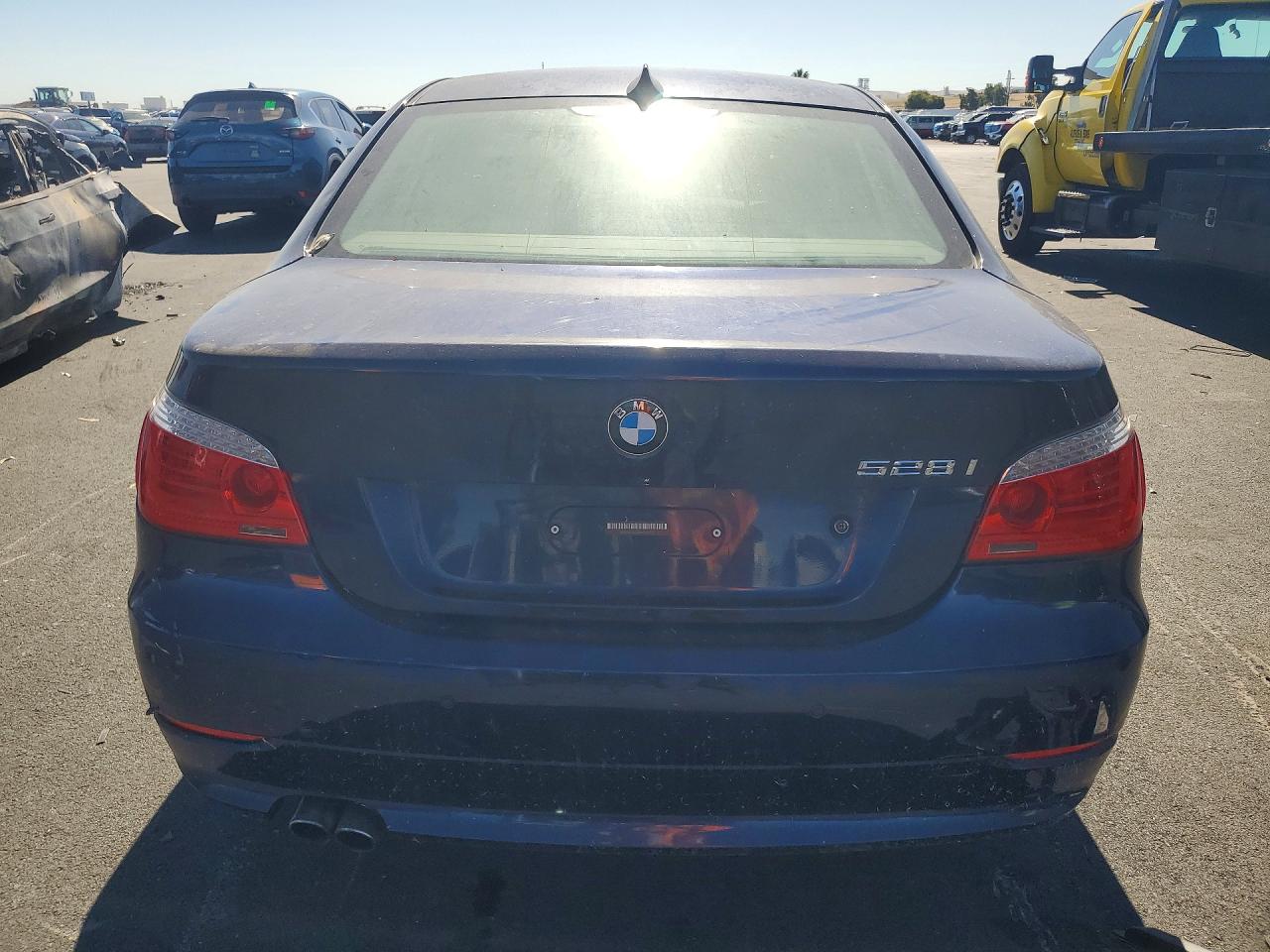 2010 Bmw 528 I Blue vin: WBANU5C51AC442717