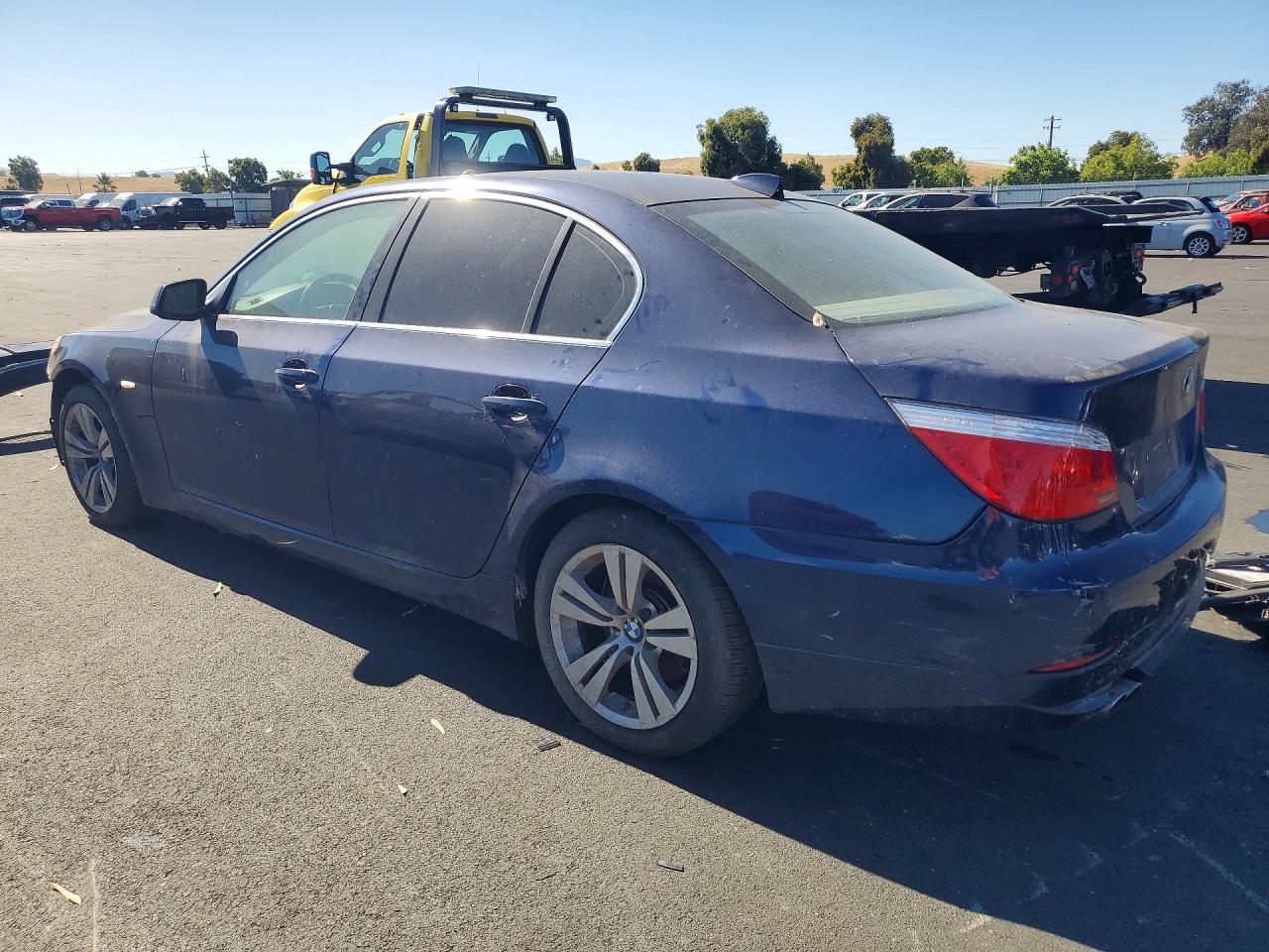 2010 Bmw 528 I Blue vin: WBANU5C51AC442717