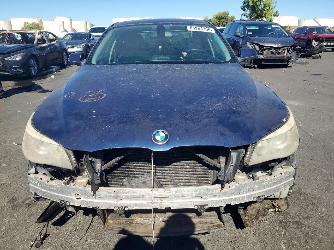 2010 Bmw 528 I Blue vin: WBANU5C51AC442717