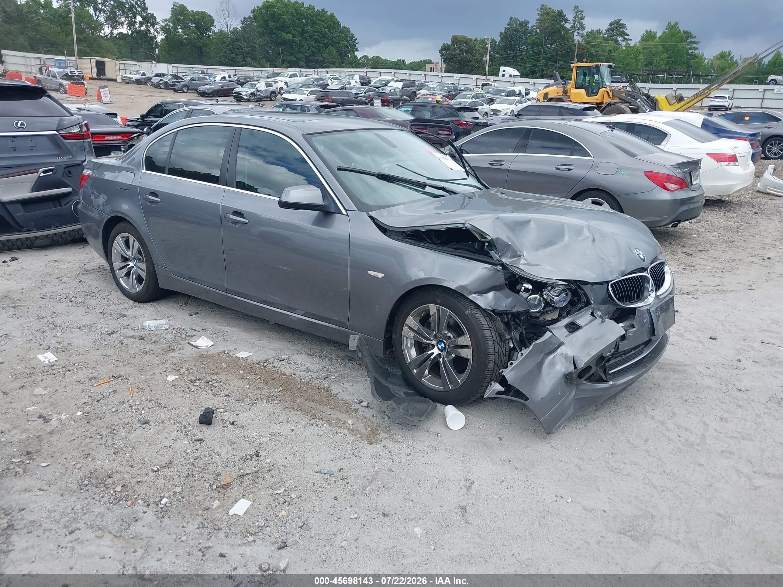 2010 Bmw 528i   Gray vin: WBANU5C53AC442430