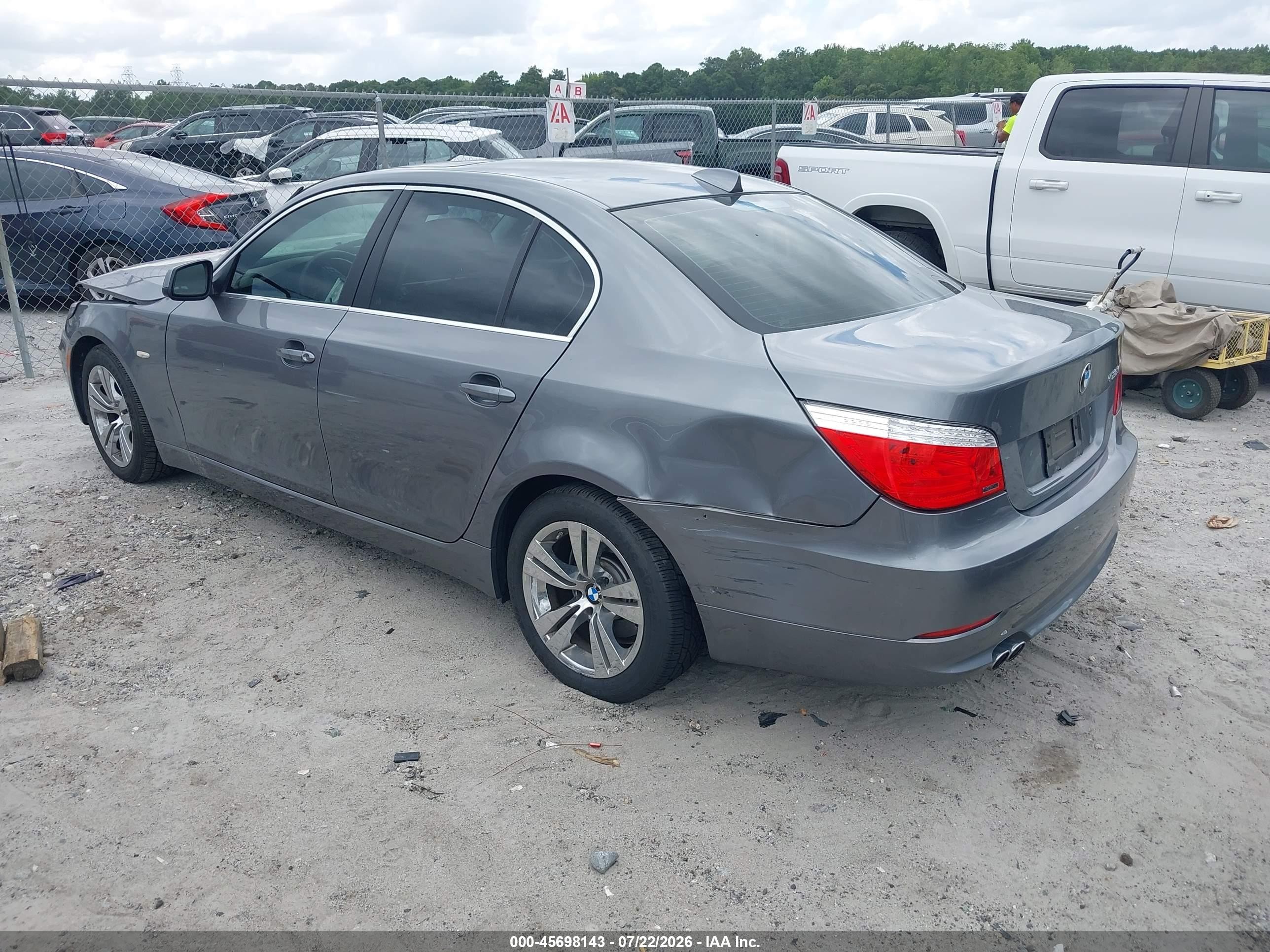 2010 Bmw 528i   Gray vin: WBANU5C53AC442430