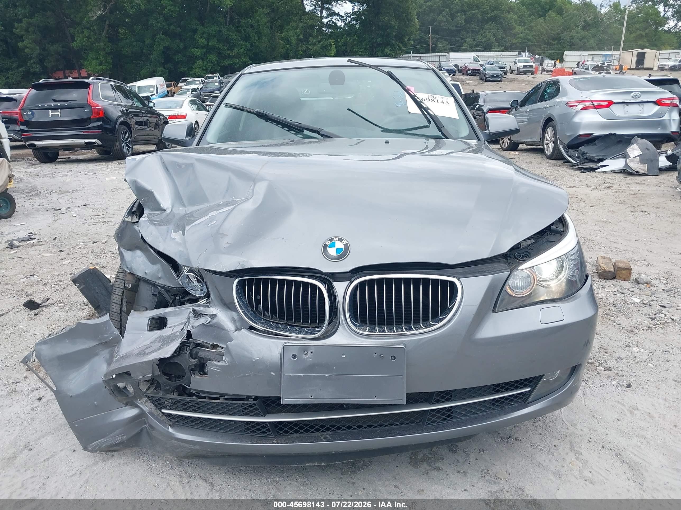 2010 Bmw 528i   Gray vin: WBANU5C53AC442430