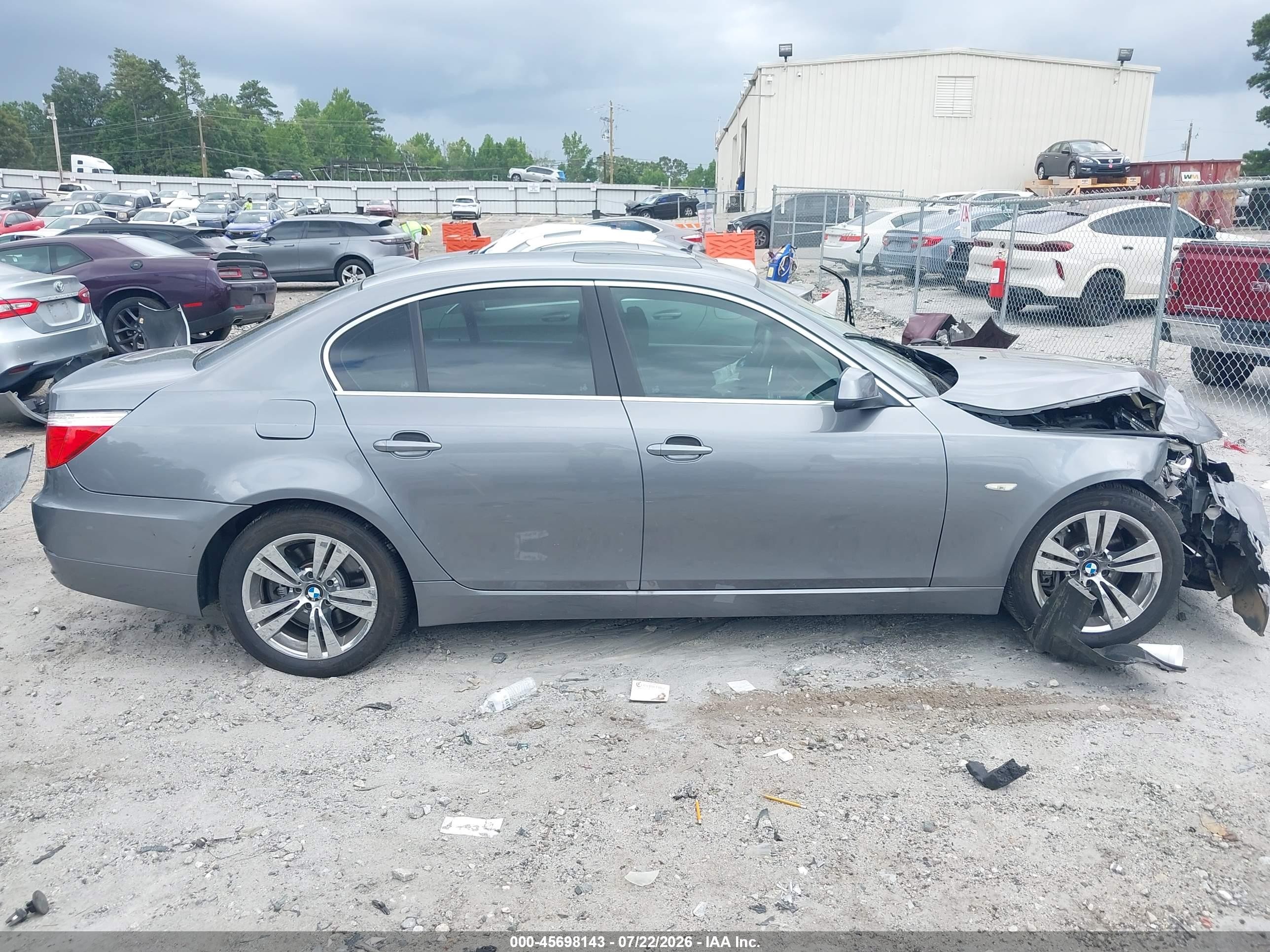 2010 Bmw 528i   Gray vin: WBANU5C53AC442430