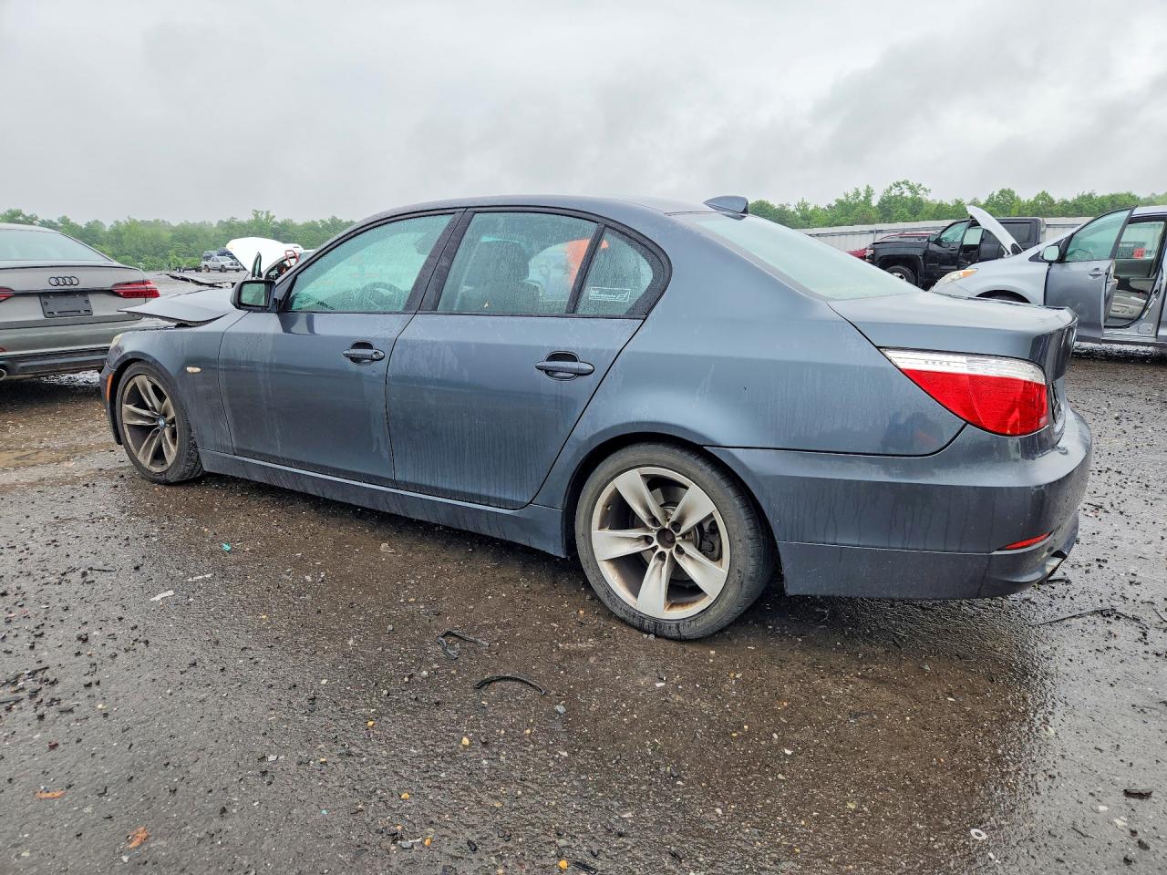 2010 Bmw 528 I Gray vin: WBANU5C54AC128186