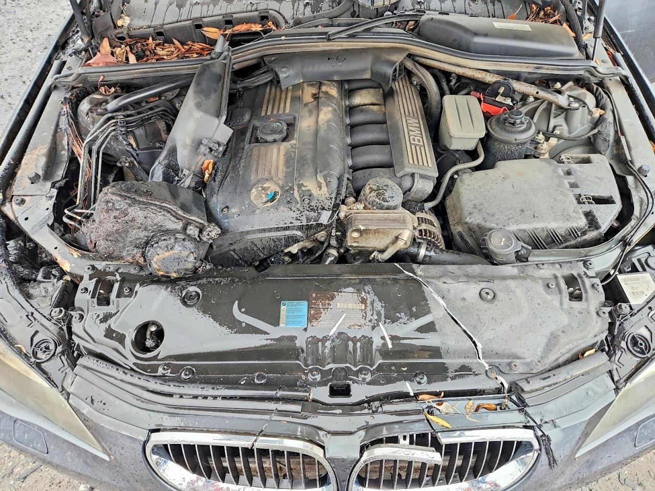 2010 Bmw 528 I Gray vin: WBANU5C54AC128186