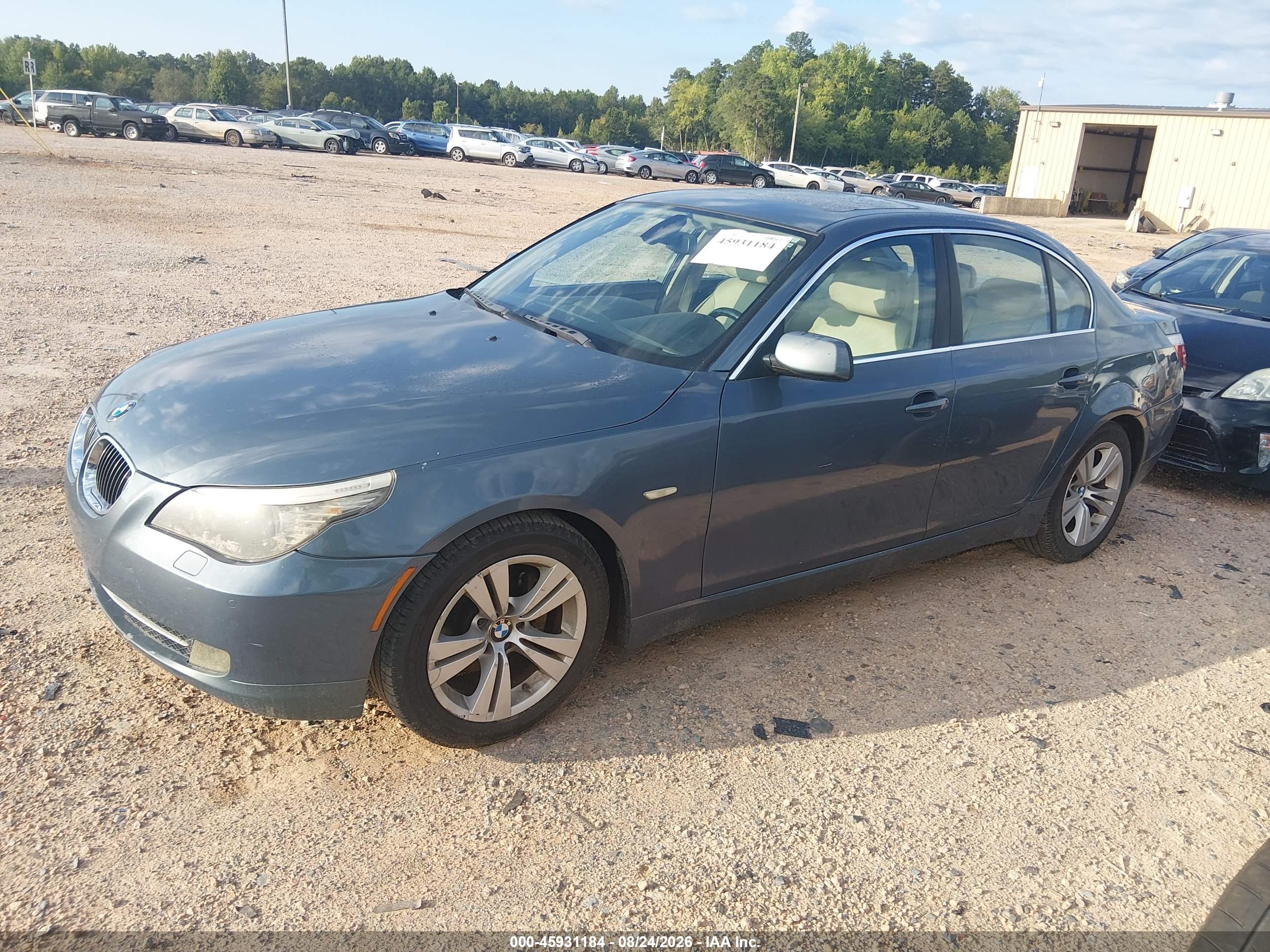 2010 Bmw 528i   Blue vin: WBANU5C55AC124289