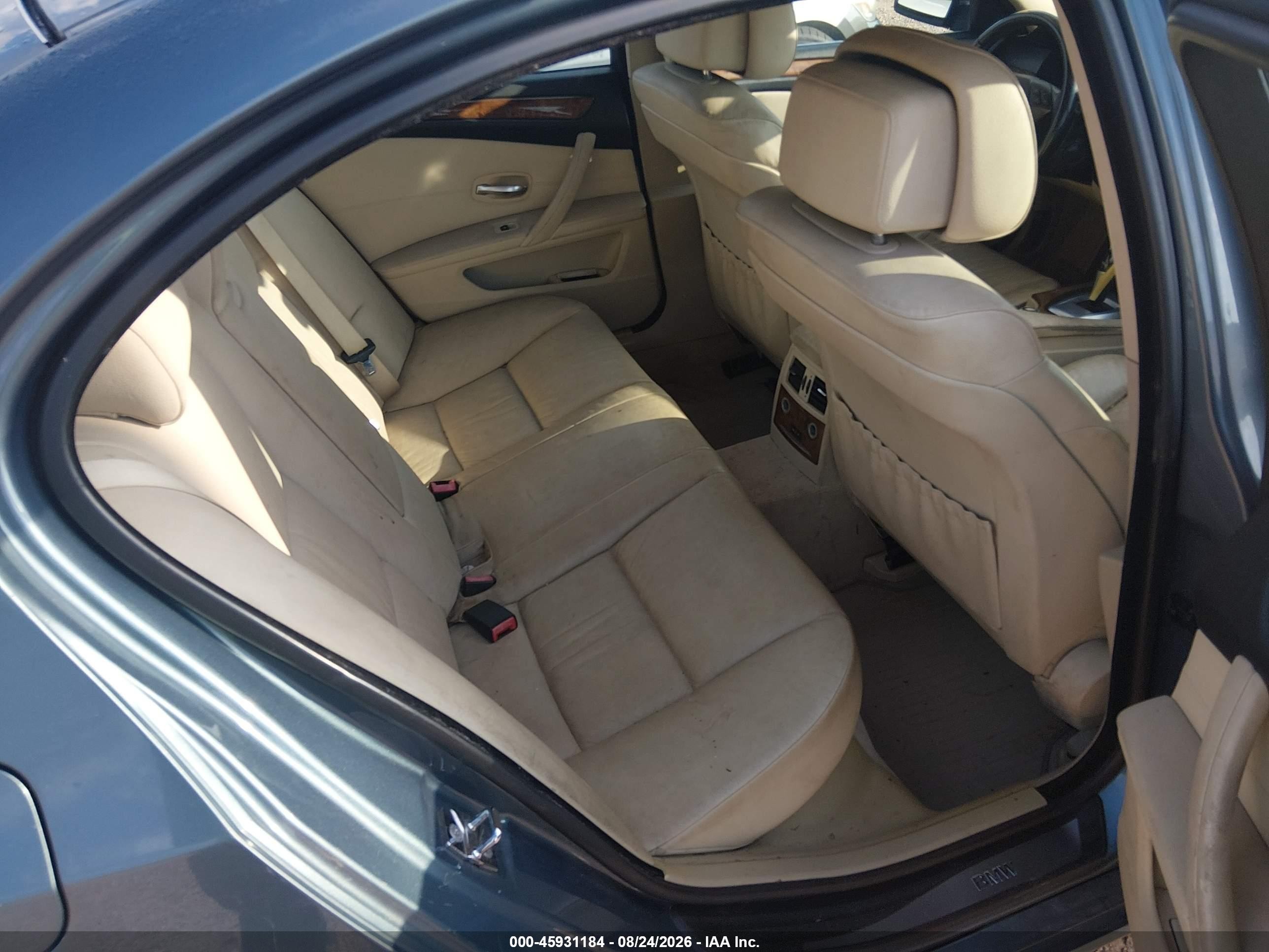 2010 Bmw 528i   Blue vin: WBANU5C55AC124289