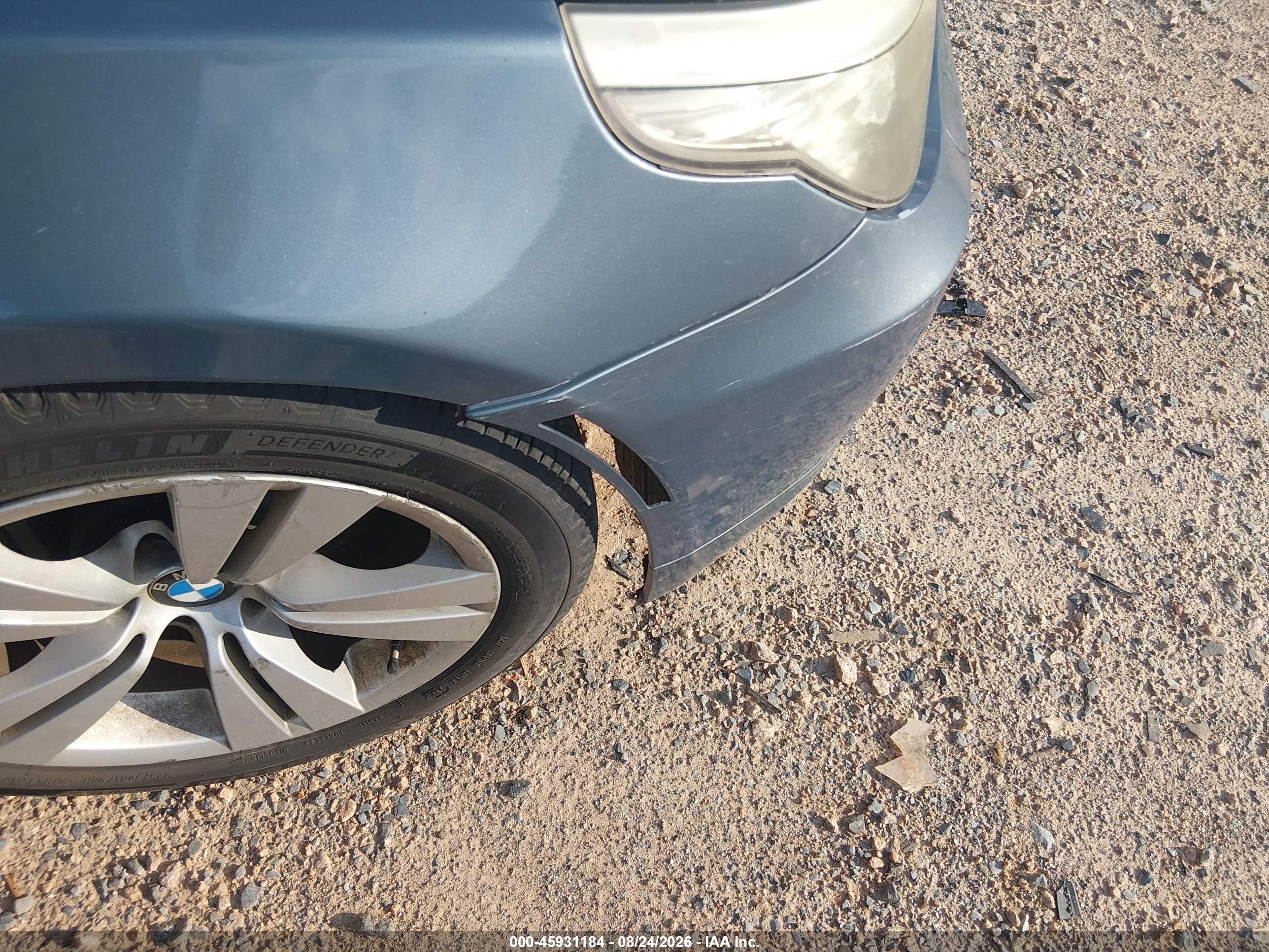 2010 Bmw 528i   Blue vin: WBANU5C55AC124289