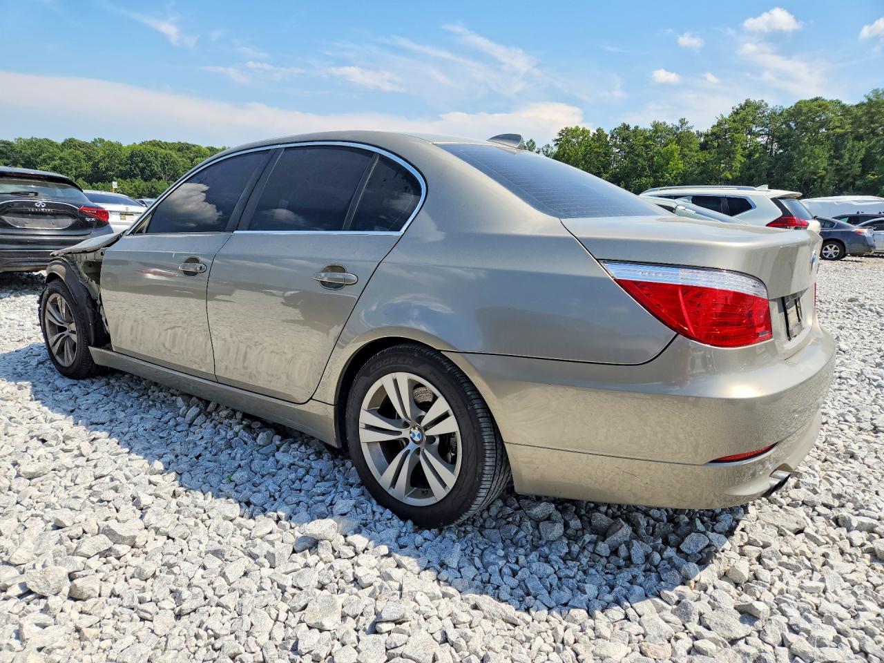 2010 Bmw 528 I Gray vin: WBANU5C55AC363583