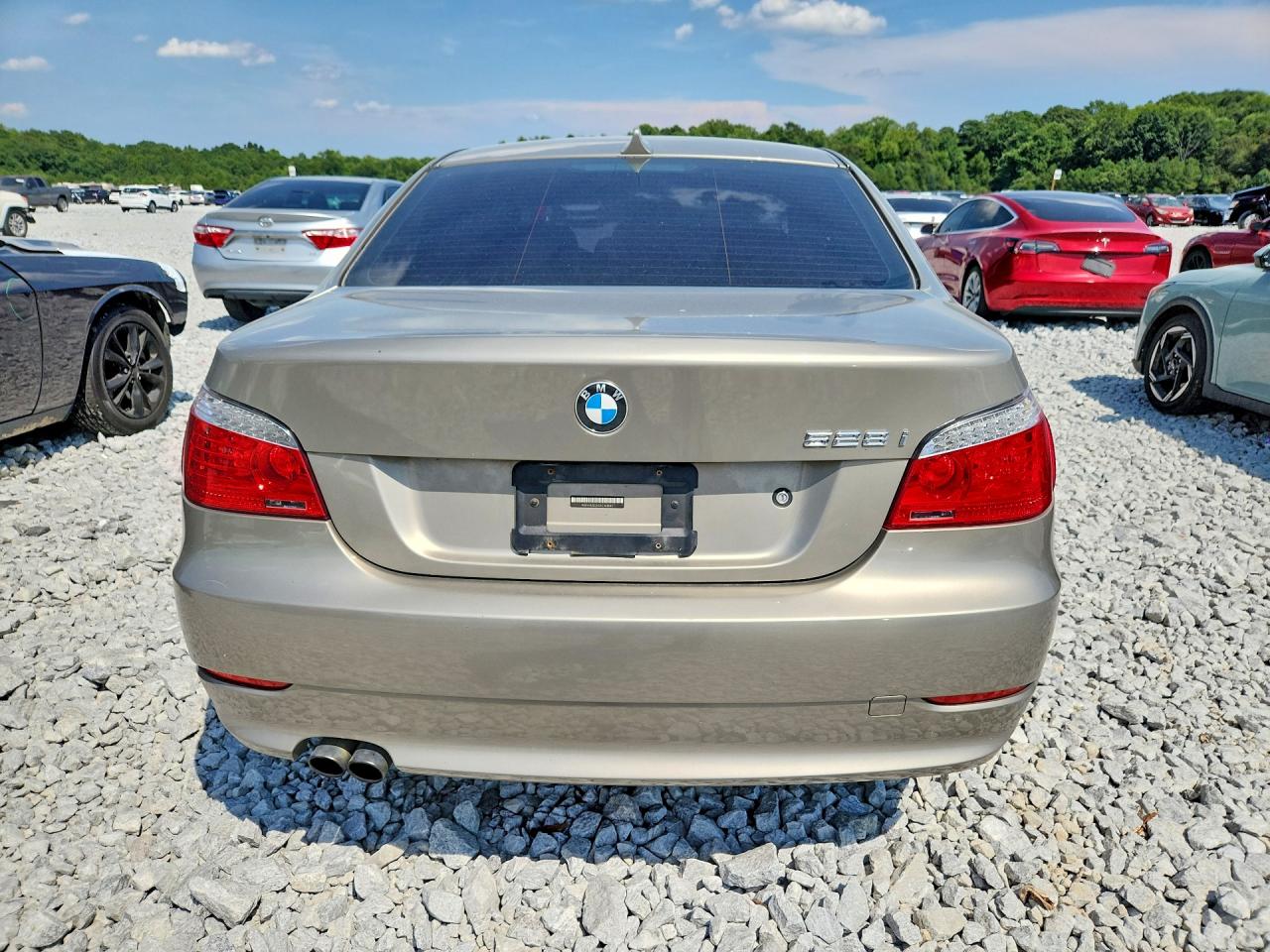 2010 Bmw 528 I Gray vin: WBANU5C55AC363583
