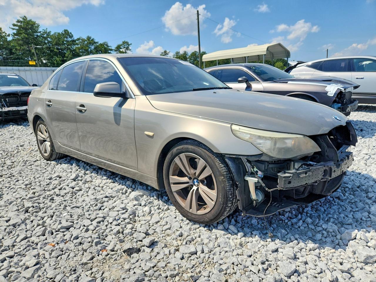2010 Bmw 528 I Gray vin: WBANU5C55AC363583
