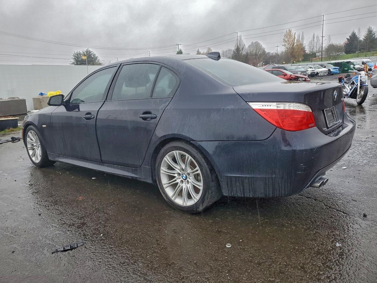 2010 Bmw 528 I Blue vin: WBANU5C55AC365219